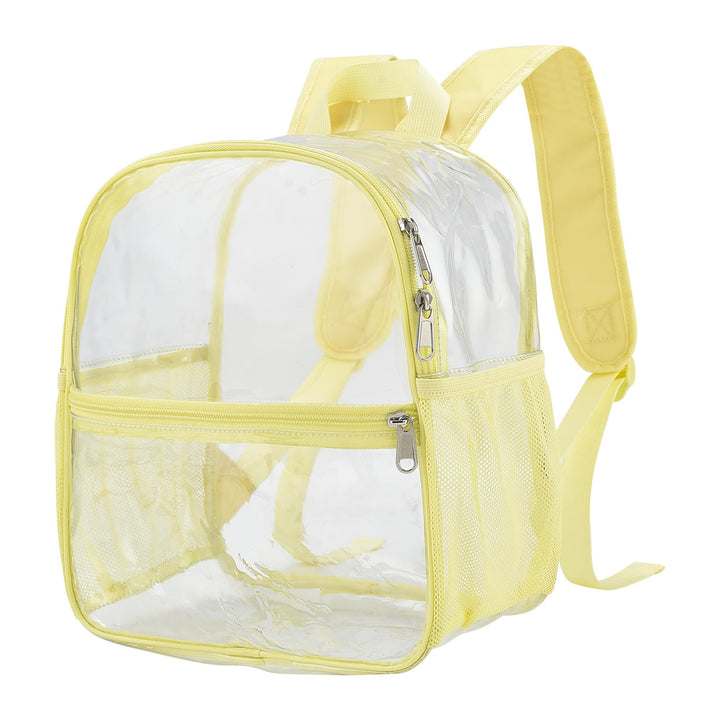 Unisex transparent backpack with functional design and multiple compartments Stornfield