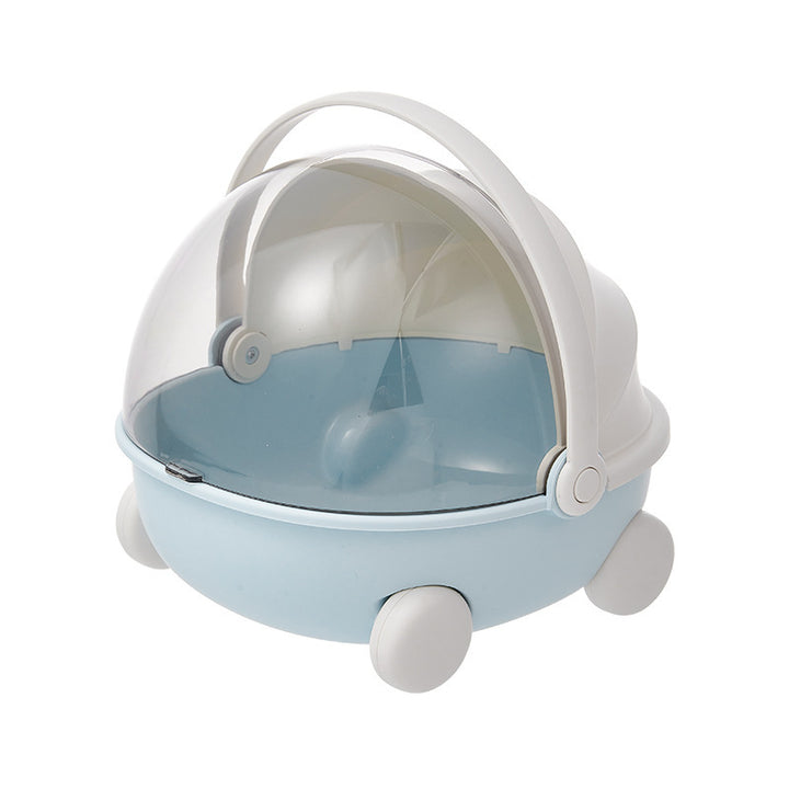 Creative Storage Cart with Transparent Lid Stornfield