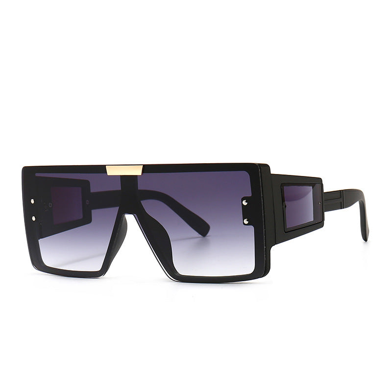 Women's stylish sunglasses in futuristic style with large frame Stornfield