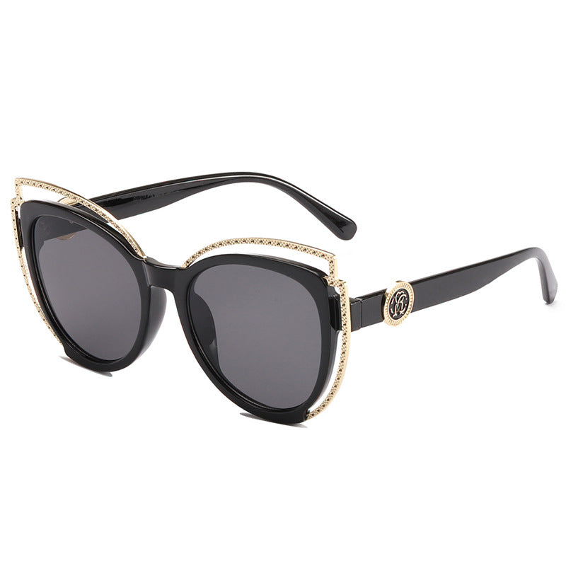 Women Cat-Eye Sunglasses with Sparkling Detail Stornfield