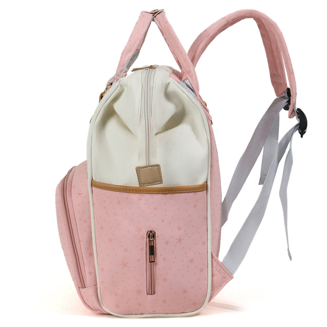 Starry Print Multi-Functional Diaper and Travel Backpack Stornfield