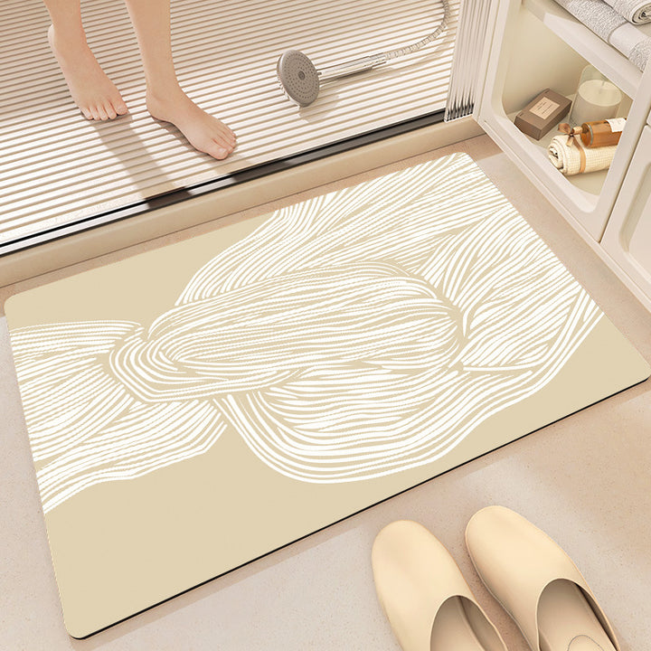 Stylish Abstract Bath Mat Stornfield