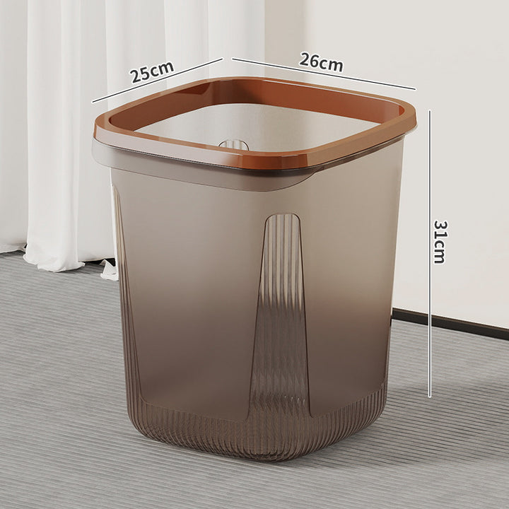 Ladies modern and elegant waste bin with non-slip bottom and ergonomic handle Stornfield