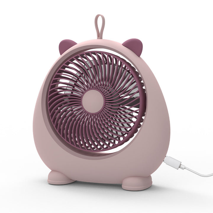 Women Portable Hand Fan in Cute Animal Design Stornfield