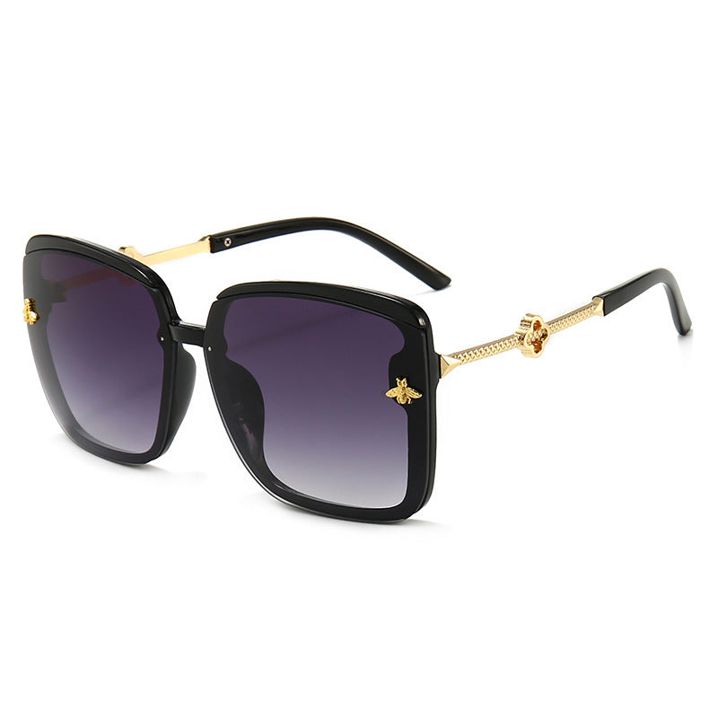 Luxe Oversized Square Frame Sunglasses Stornfield