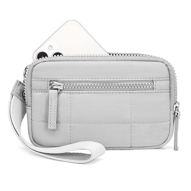 Practical wrist bag with zipper pockets Stornfield