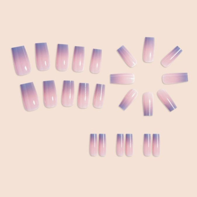 Fashionable Ombre Acrylic Nail Extensions Stornfield