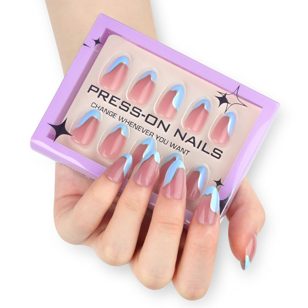 Artistic printed nails in modern design Stornfield