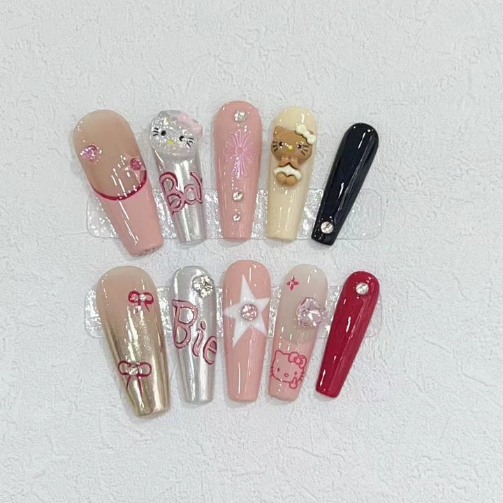 Cute Cartoon Nail Art Set Stornfield