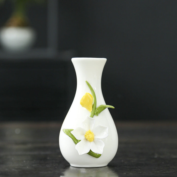 Floral Art Ceramic Vase Stornfeild