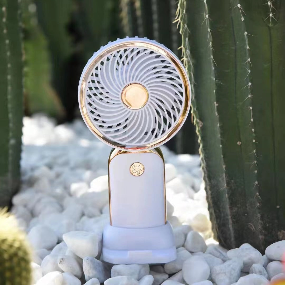 Women's Portable Mini Fan with Innovative Spiral Design Stornfield