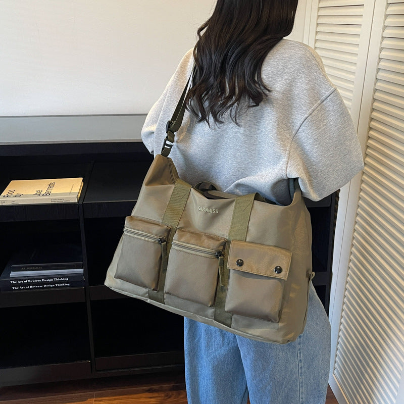 Spacious Multi-Compartment Gym Duffel Bag Stornfield