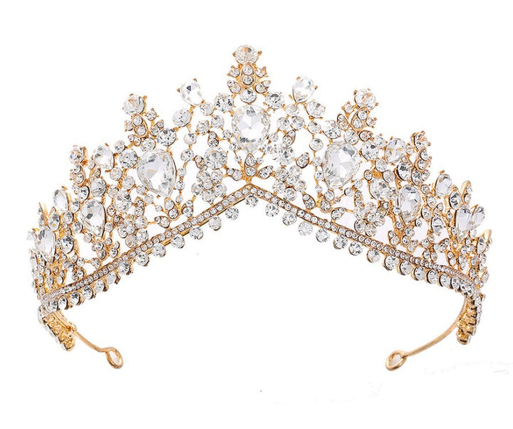 Women's Glamorous Tiara with Rhinestone and Crystal Embellishments Stornfield