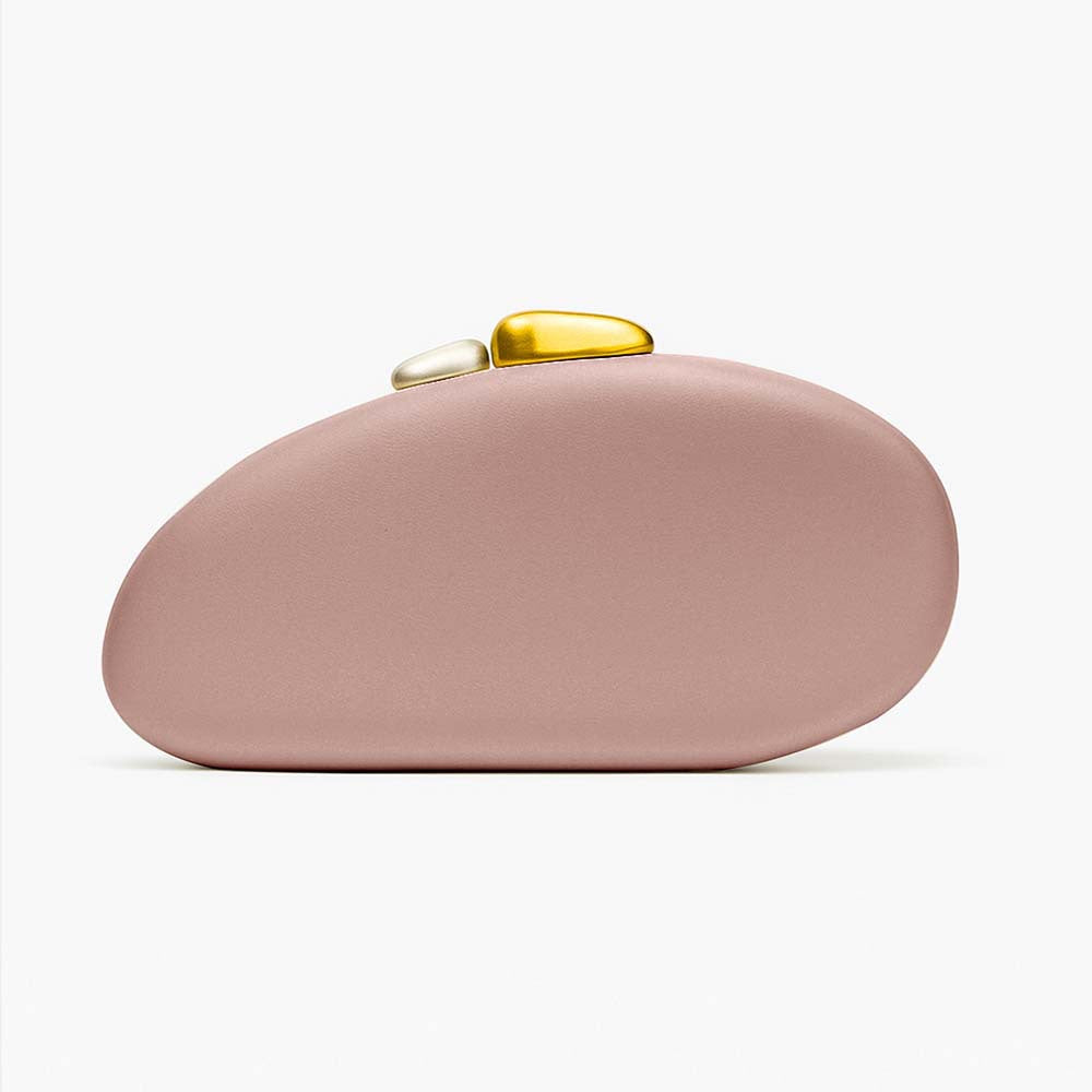 Contemporary Sculpted Acrylic Clutch