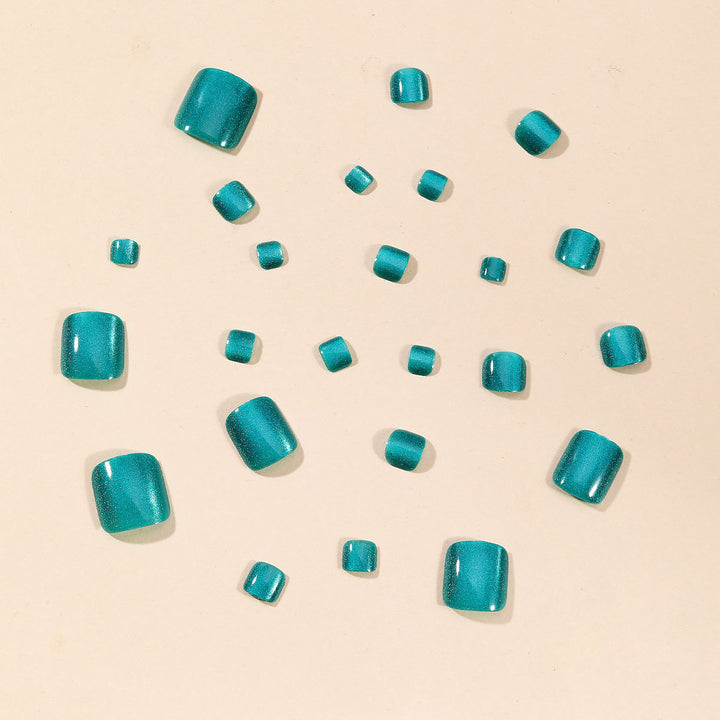Sparkling Gel Toe Nail Art Stornfield