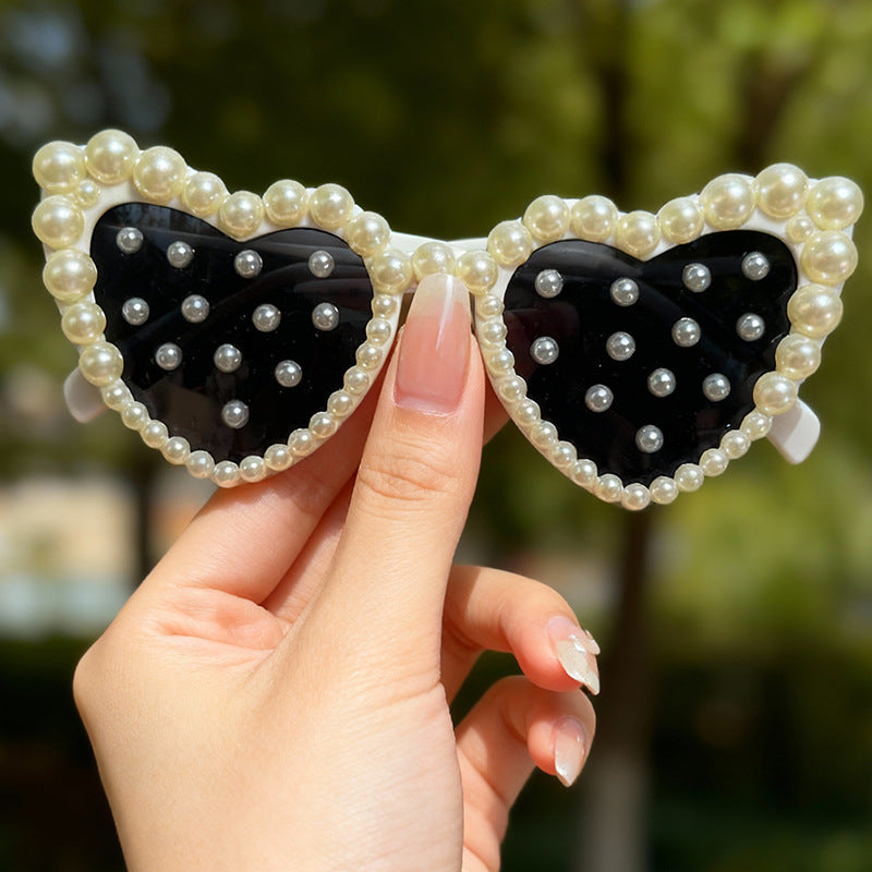 Bridal Heart-Shaped Sunglasses Stornfield