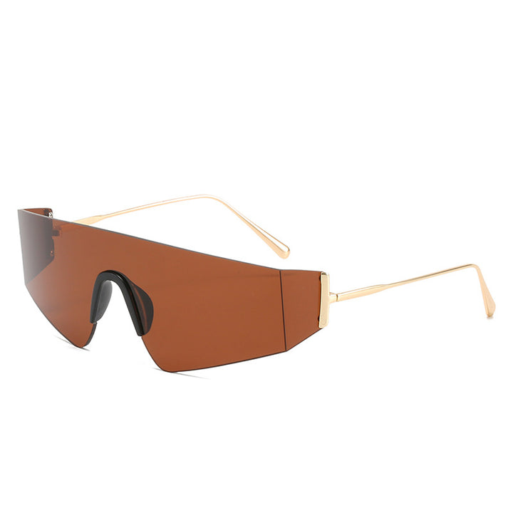 Ladies futuristic oversized sunglasses Stornfield