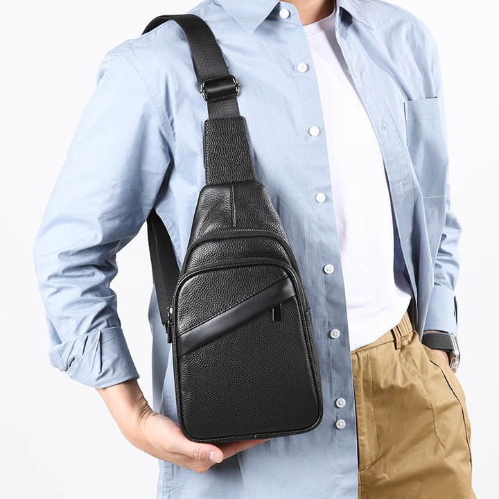 Premium Leather Sling Bag Stornfield