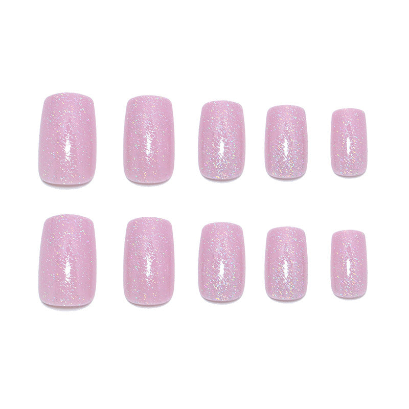 Glittery Acrylic Press-On Nail Set Stornfield