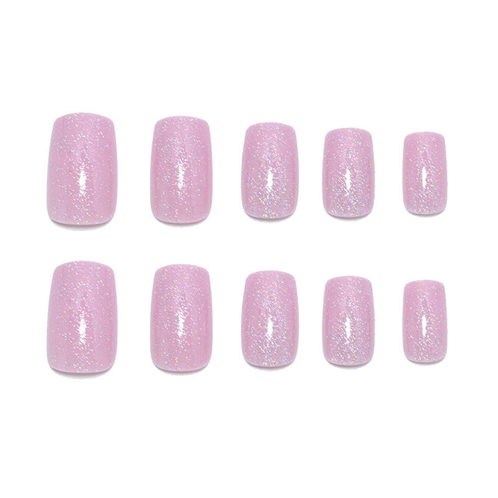 Glittery Acrylic Press-On Nail Set Stornfield