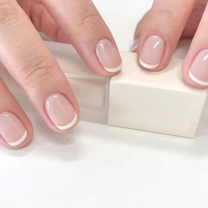 Elegant French Tip Nail Art Kit Stornfield