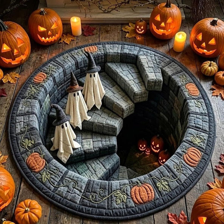 Halloween-Themed Decorative Area Rug for Home