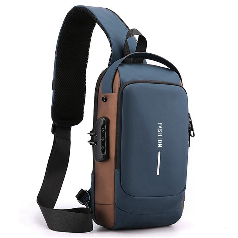 Shoulder bag with ergonomic design and multiple compartments Stornfield