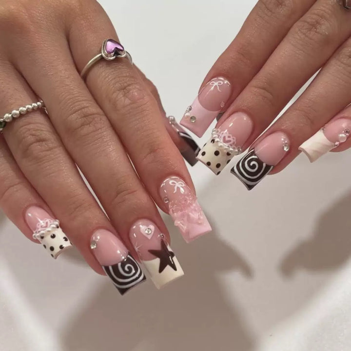 Artistic 3D Decorative Nail Extensions Stornfield