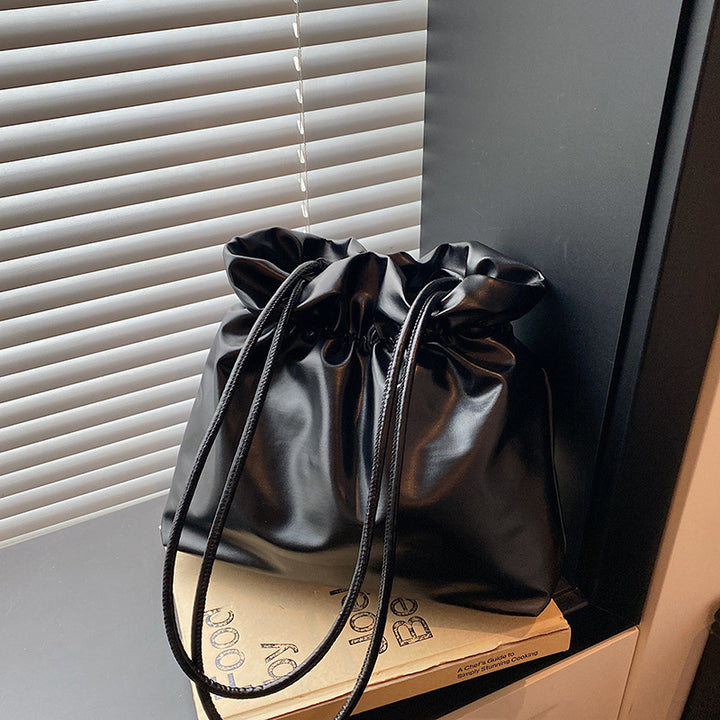 Functional Drawstring Handbag