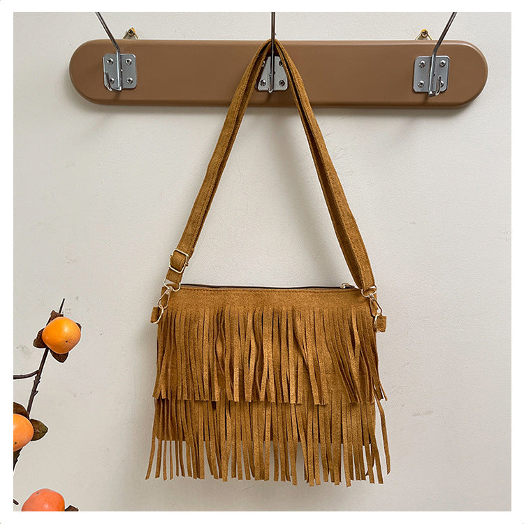 WoStylish Fringe Crossbody Bag Stornfield
