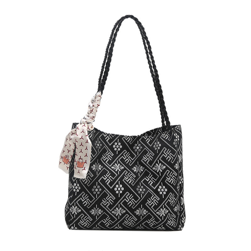 Elegant Patterned Tote Bag Stornfield