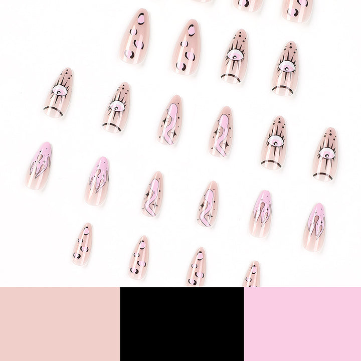Artful Nail Extensions in Creative Design Stornfield