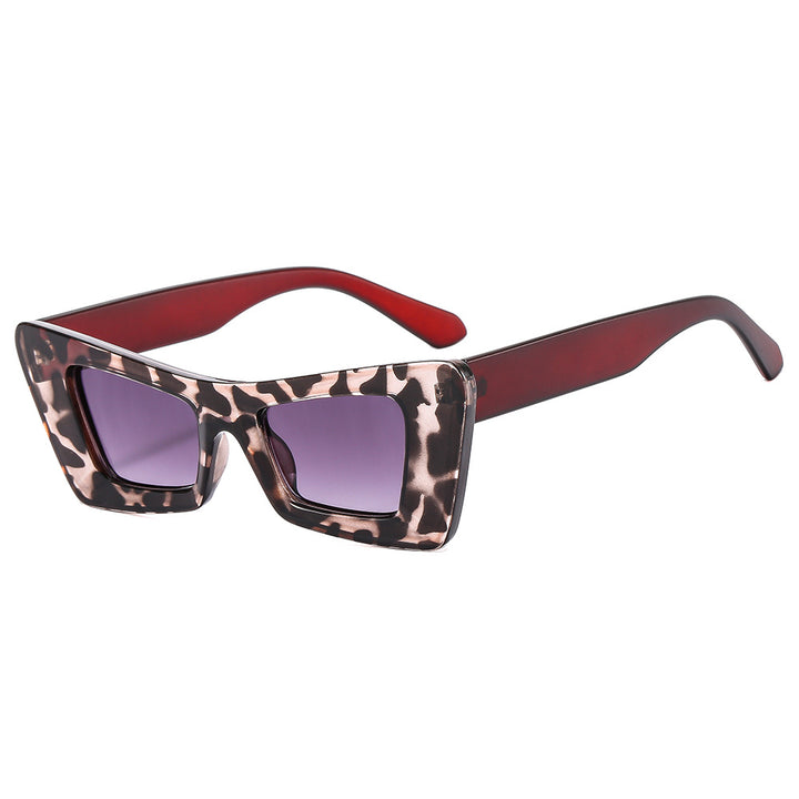 Ladies eye-catching designer sunglasses with modern prism frame Stornfield
