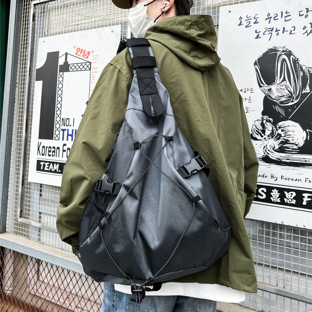 Sporty sling backpack with adjustable straps and practical organizer Stornfield