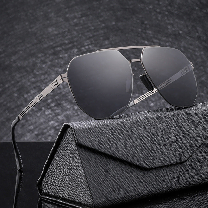 Premium Geometric Frame Sunglasses Stornfield