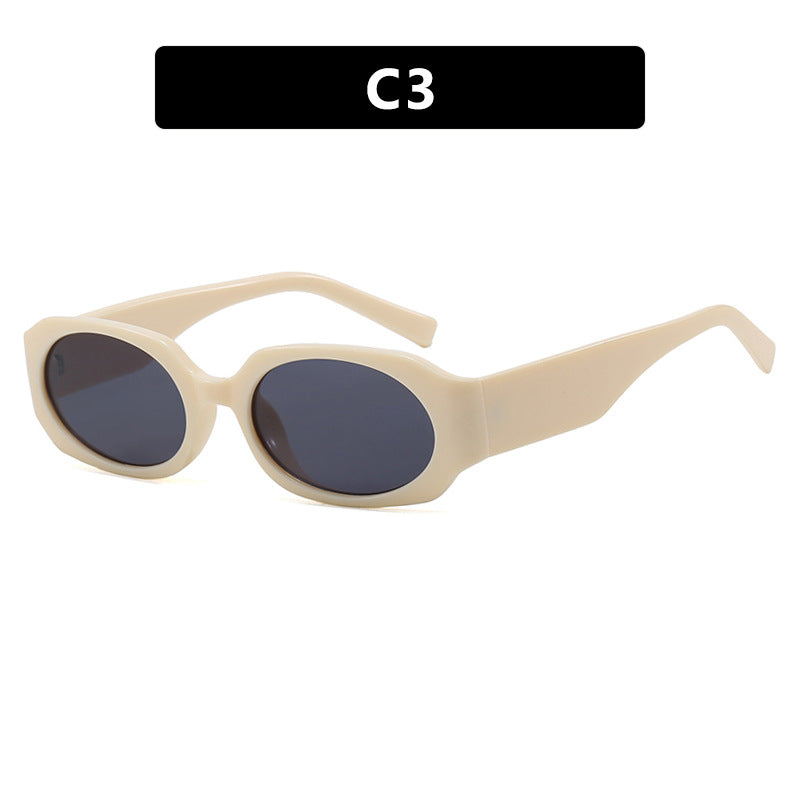 Women extravagant sunglasses in stylish retro design Stornfield