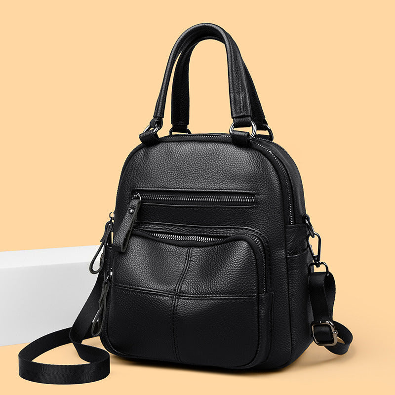 Multi-Functional Leather Handbag Stornfield