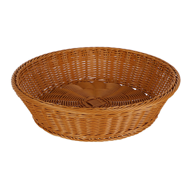 Rustic Handwoven Bread Basket Stornfield