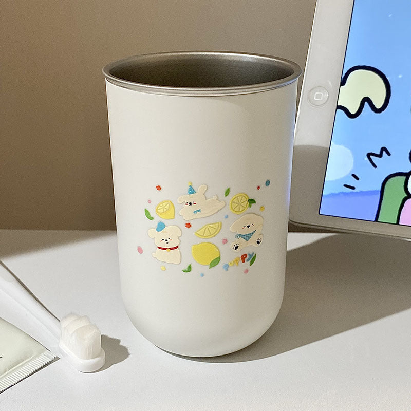 Stainless steel cup with funny animal design Stornfield