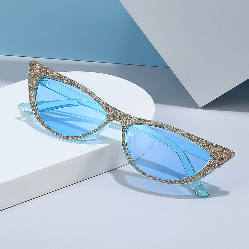 Women's Cat-Eye Sunglasses with Glittering Frame Stornfield