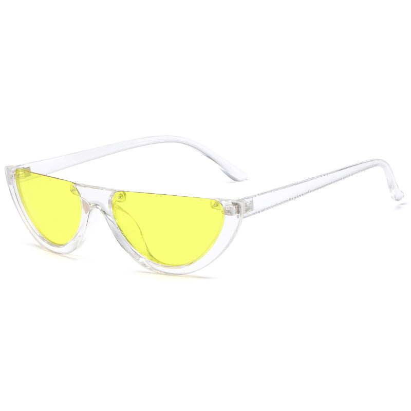 Women’s fashionable cat-eye sunglasses with transparent frame Stornfield
