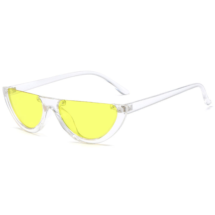 Women’s fashionable cat-eye sunglasses with transparent frame Stornfield