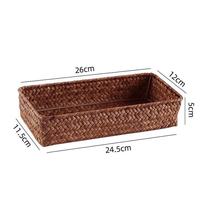 Natural Woven Storage Basket Stornfield