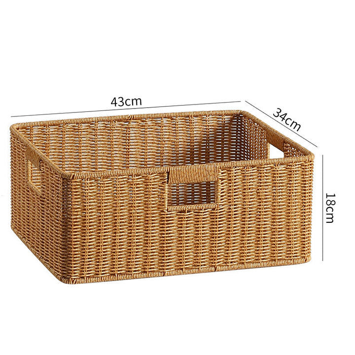Storage Basket with Ergonomic Handles Stornfield