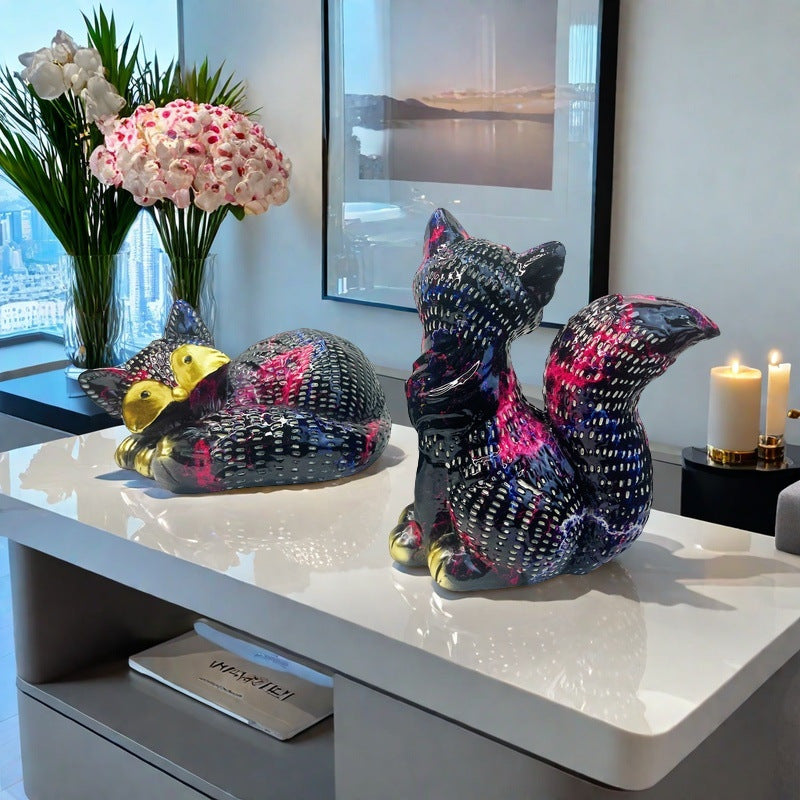 Decorative Fox Sculpture Stornfield