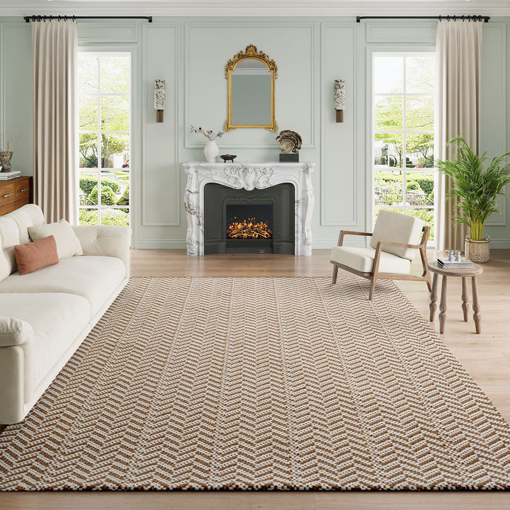 Geometric Patterned Area Rug