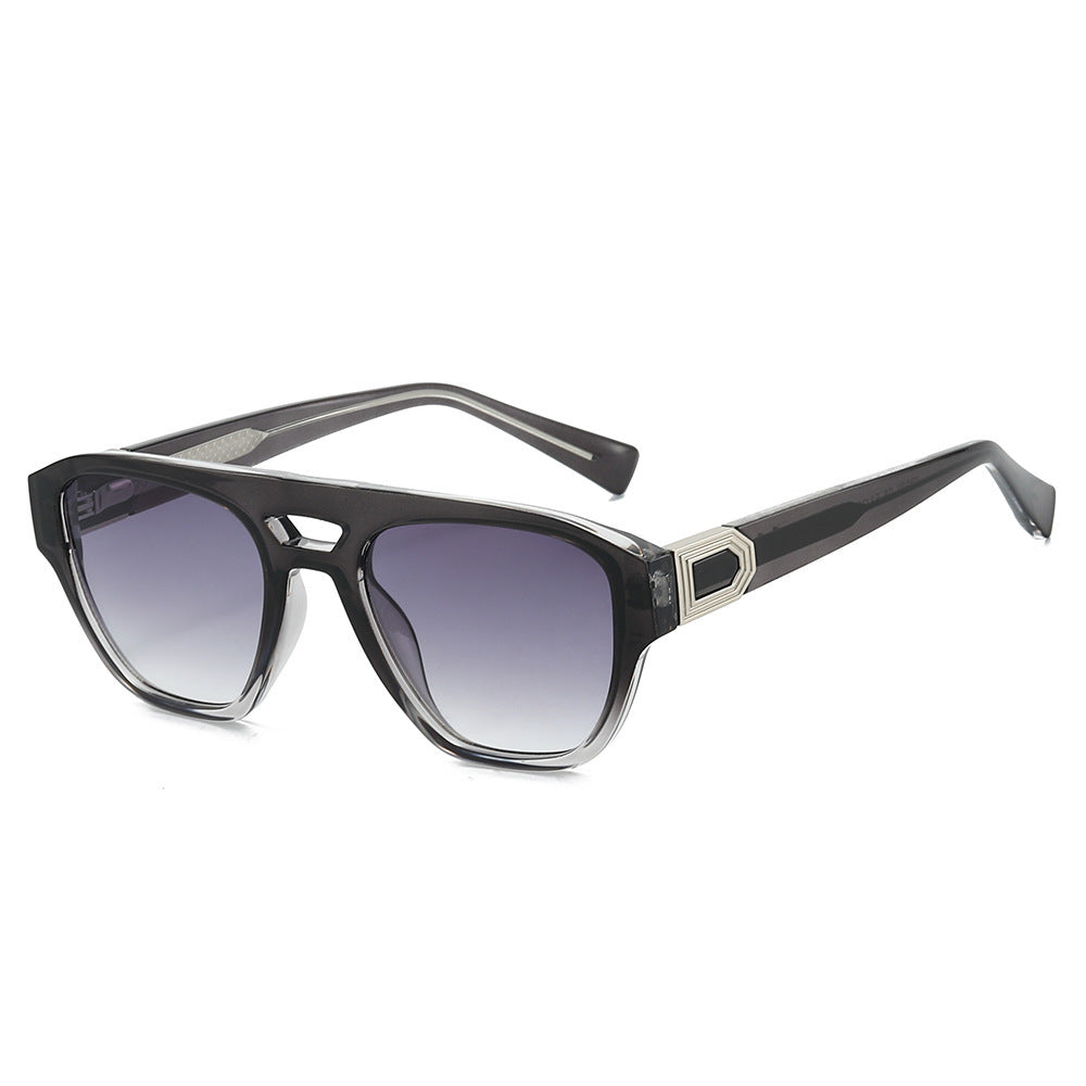Ladies Designer Sunglasses with modern, angular frame and gradient Stornfield