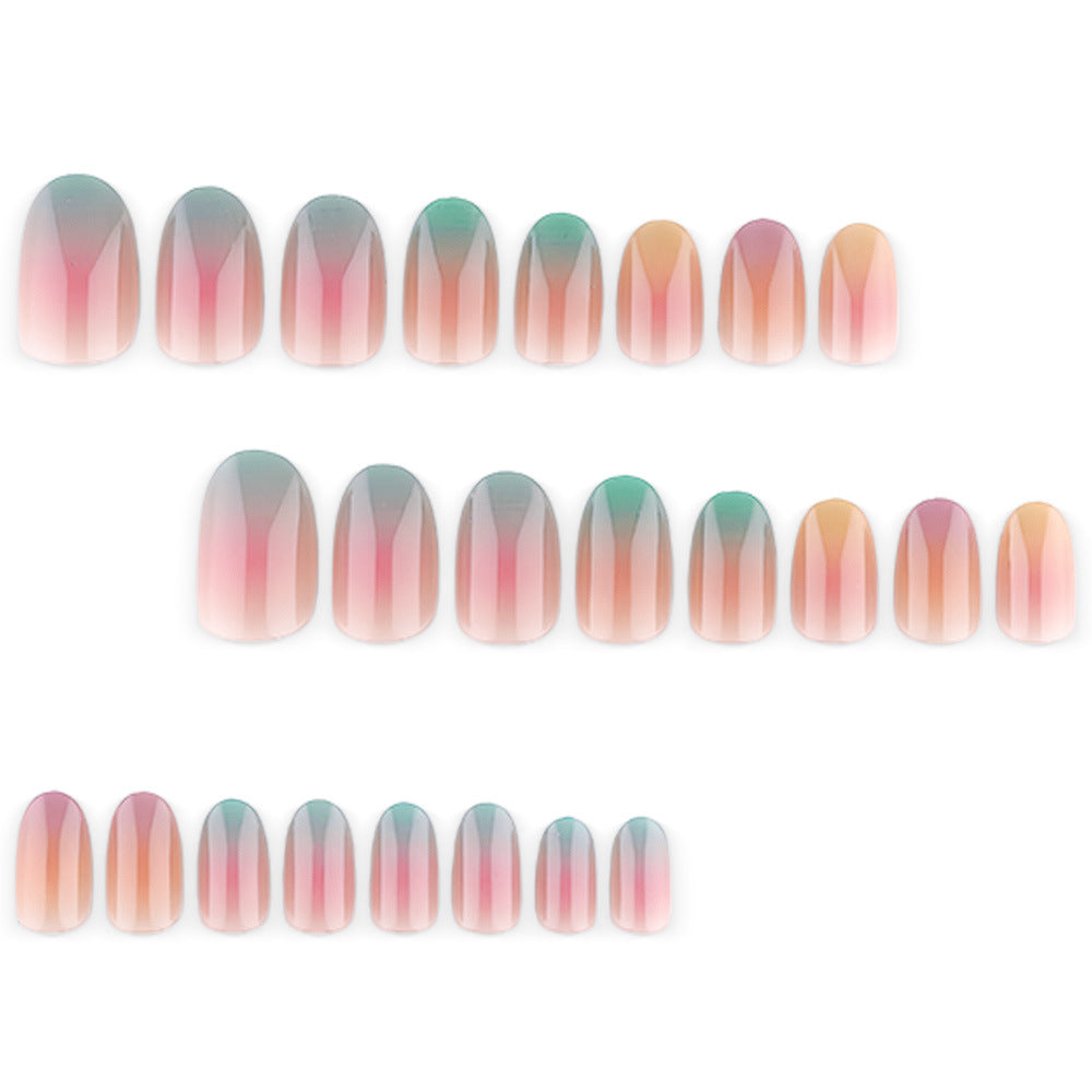 Artificial nail tips with gradient Stornfield