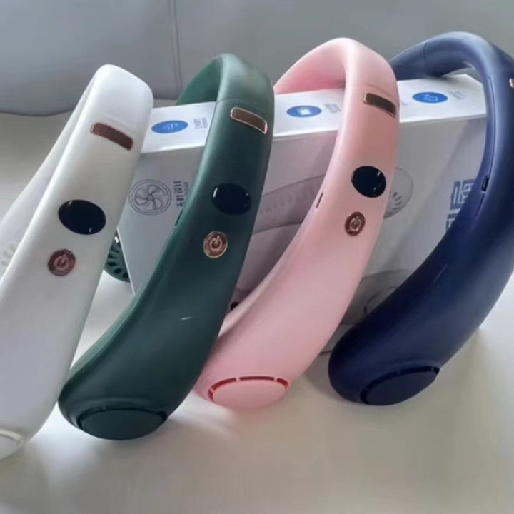 Women's Portable Neck Fan with Adjustable Airflow Stornfield