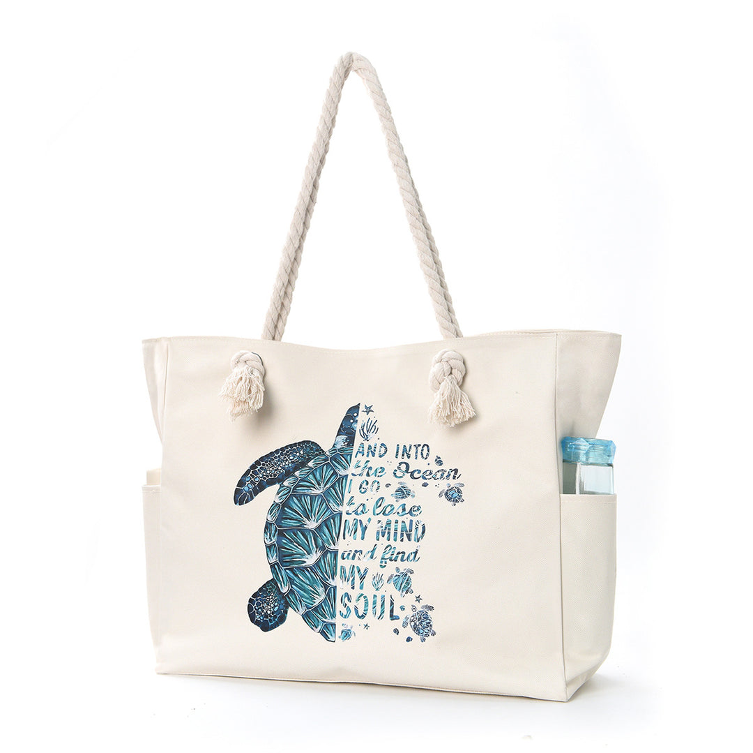 Beach bag with practical side pockets and robust design Stornfield